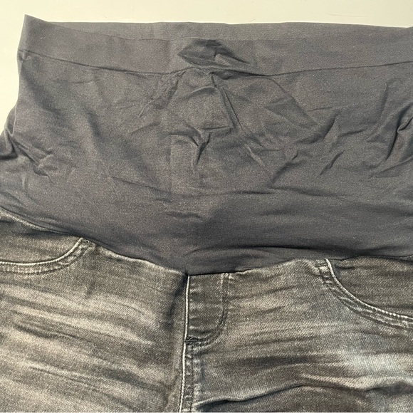 Onoma 10 Maternity Black Jeans PRELOVED - Picture 4 of 8